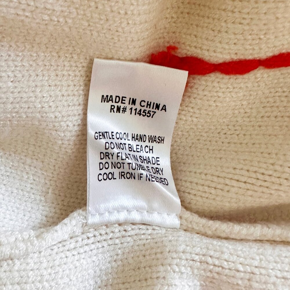 THML Embroidered Colorful Lines Sweater - Size S - Picture 5 of 7